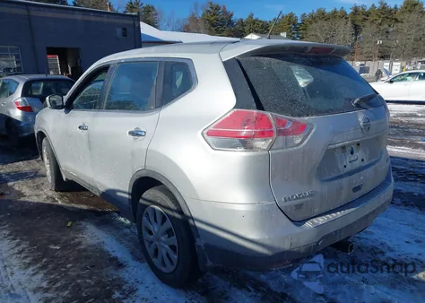 2015 Nissan Rogue S z USA, uszkodzony, nr VIN KNMAT2MV1FP591839